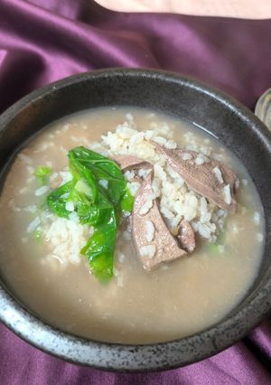 豬肝粥 的食譜成品照片