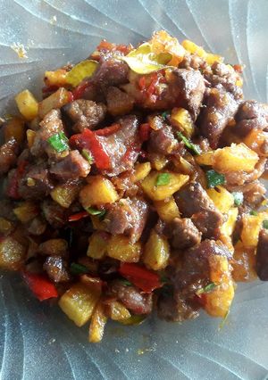 Foto resep Sambal Goreng Ati Ampela Kentang