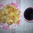 Veggie scrambled egg
