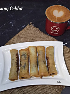 Foto resep Lumpia Pisang Coklat