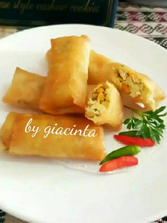 Foto resep Lumpia isi Tahu dan sayuran