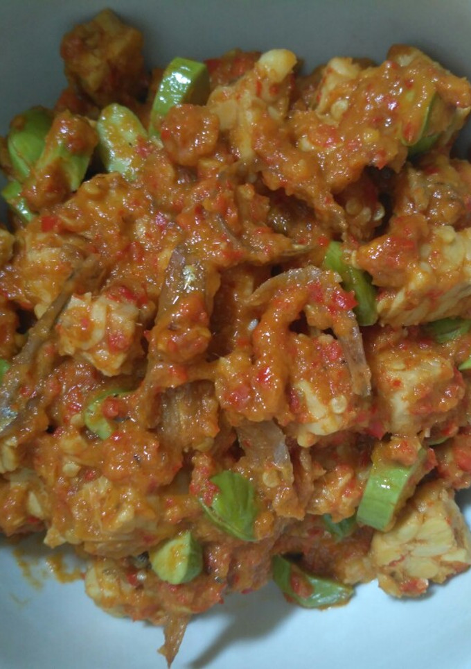Foto resep Sambalado Tanak Tempe & Teri