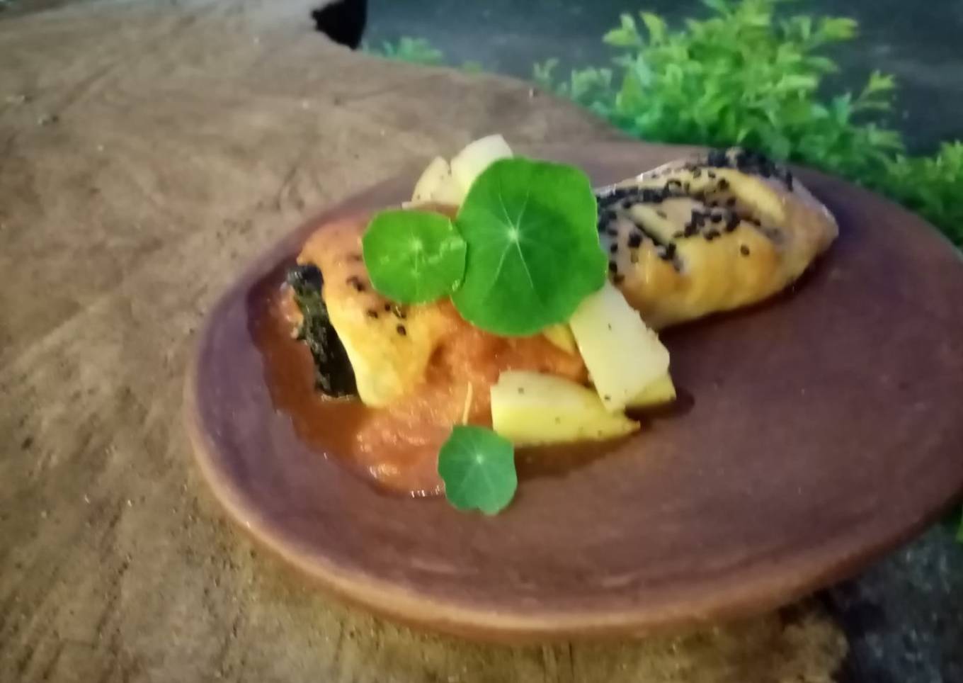 🍅🌶️Rollo de chile relleno 🌯🌶️