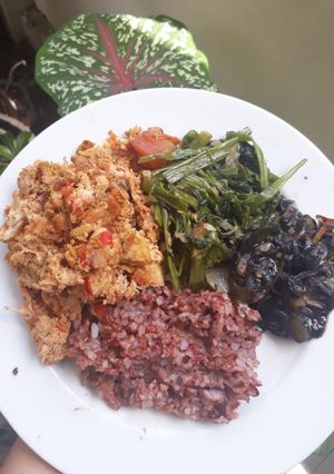 Foto resep Sambel ayam geprek tanpa minyak
