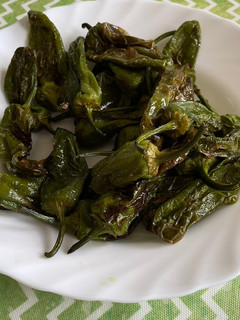 Una foto de Pimientos padron Airfryer