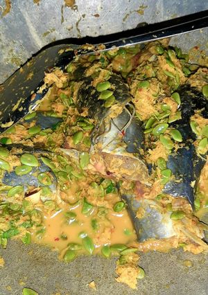 Foto resep Botok lamtoro ikan lele