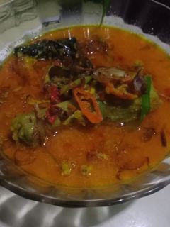 Foto resep Opor ayam kuah pedas