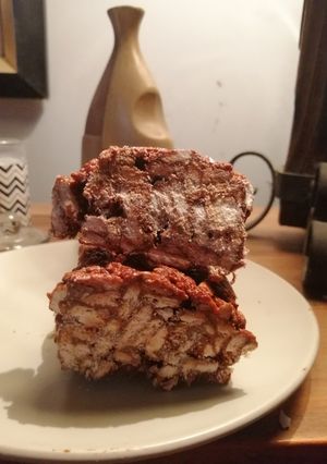 Una foto de Salchichón de chocolate en 3 PASOS!