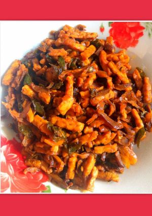 Foto resep Oseng Tempe Ampela Cabai Hijau
