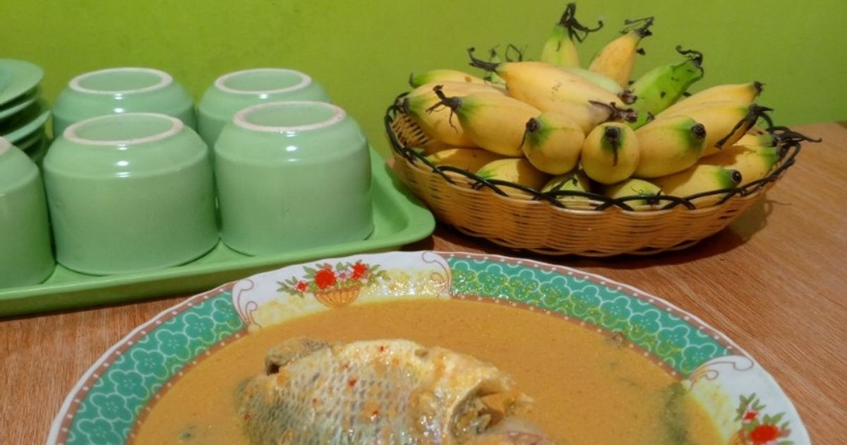 Ikan mujair pliek, masakan khas Bireuen (Aceh)