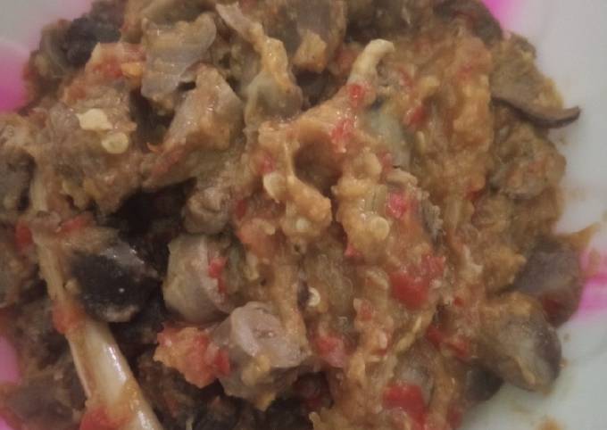 Resep Sambel ati ampela yang Lezat