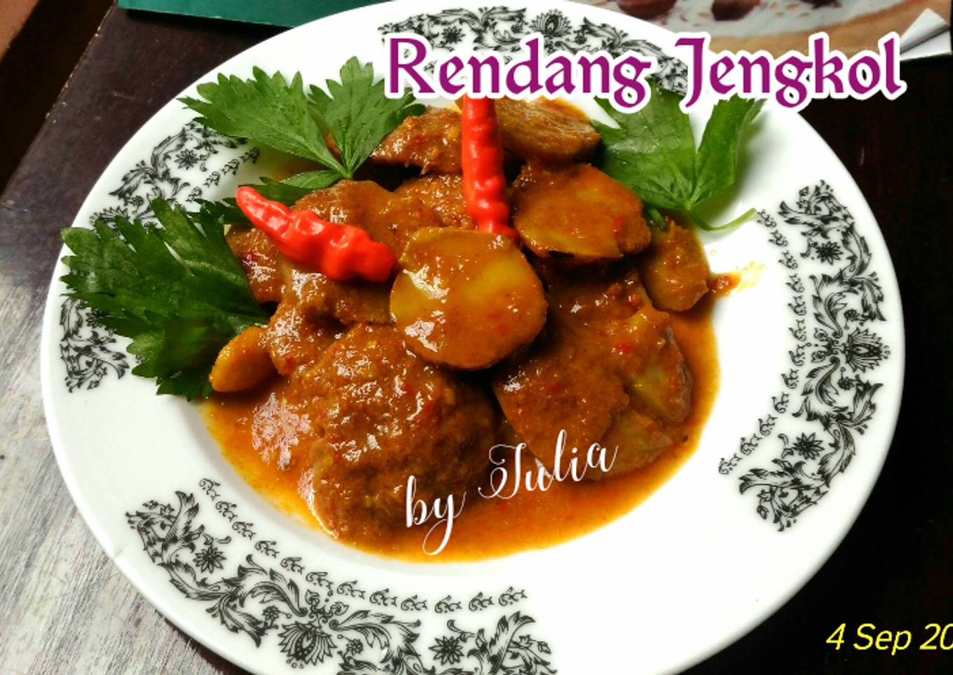 483. Rendang Jengkol ala MAMA SUKA