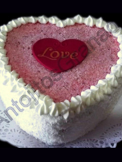 Una foto de Tarta Corazón Red Velvet