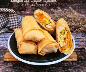Resep Mudah Lumpia isi sayur spesial Enak Sederhana Resep Mudah Lumpia isi sayur spesial Enak Sederhana