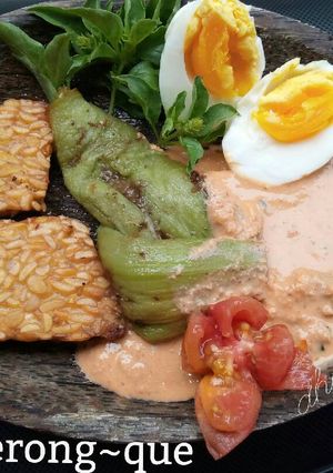 Foto resep Pecel terong masak santan