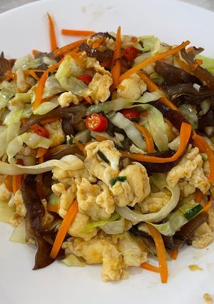 รูปของ ผัดผักไข่ฟู