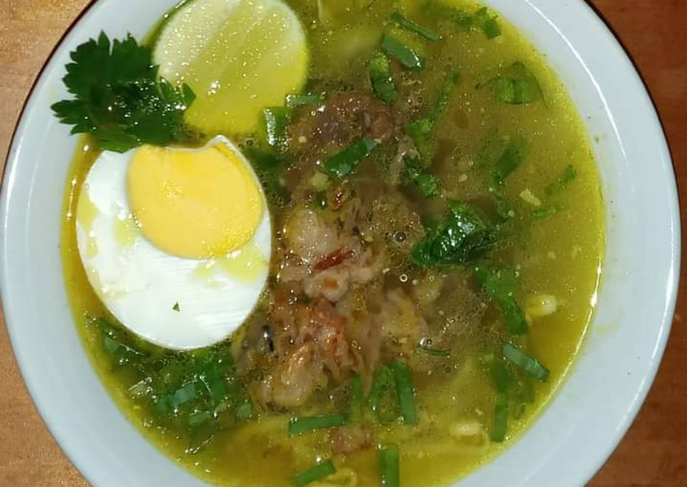 Soto Lamongan Daging Sapi
