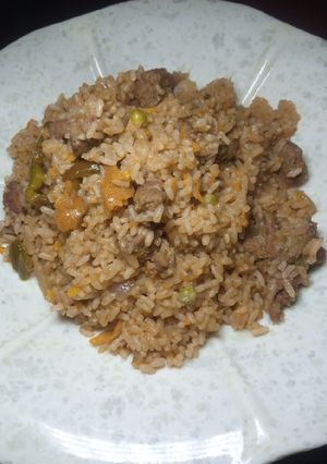 A picture of Carrot rice.