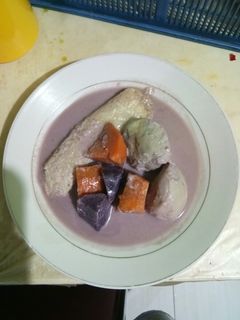 Foto resep Kolak ubi durian