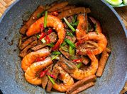 Hình ảnh của chả lụa rim