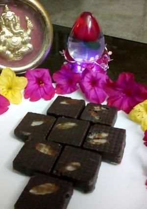 আমন্ড চকলেটস্ রেসিপির প্রধান ছবি