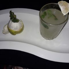 A picture of Mosambi juice.