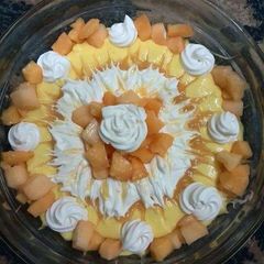 A picture of Mango Custard.