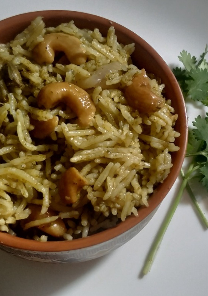 கொத்தமல்லி ரைஸ் செய்முறை முக்கிய புகைப்படம்