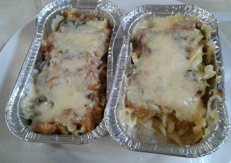 Resep Pepperoni cheese beef fusili ala PH (no oven) Anti Gagal