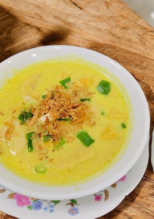 Foto resep Celimpungan (Pempek Kuah Santan Gurih)