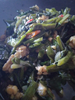 Foto resep Oseng genjer+tempe kreyes"