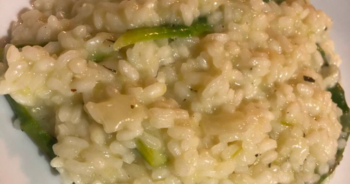 Risotto de espárragos verdes Receta de Gabriela garcia mendez Cookpad
