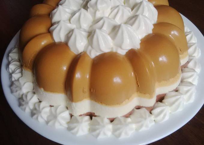 Bavarois rubané