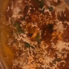 A picture of Paneer butter masala.