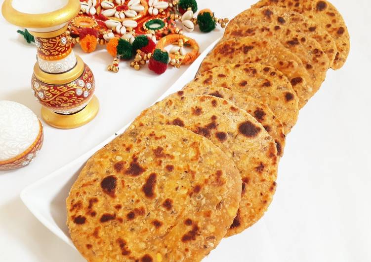 Recipe of Super Quick Homemade Rajasthani korma roti