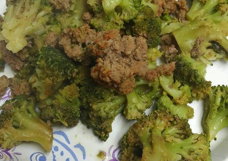 Steps to Prepare Speedy Beef and Broccoli