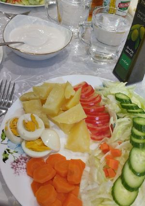 عکسی از دستور غذای رژیمی(مناسب باشگاه)