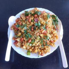 A picture of Sorghum Popcorn Bhel.