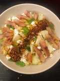 Salade de blé printanière