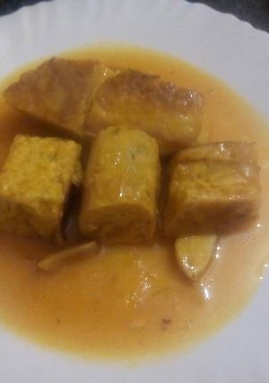 Foto principal de Tortilla guisada (aprovechar las sobras de tortilla de patatas)