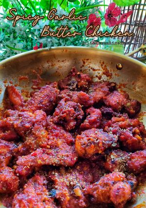 Gambar Spicy Garlic Butter Chicken