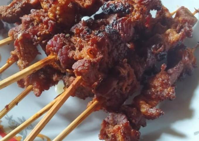 Resep Sate Daging Sapi ala Aku Anti Gagal