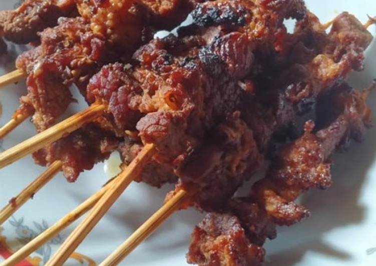 Sate Daging Sapi ala Aku