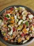 Tuna & Bell Peppers Salad w/ Egg Whites