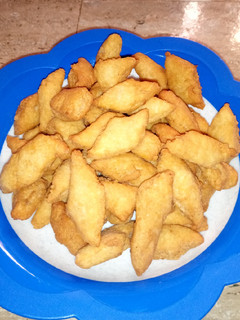 Coconut chin chin ainihin hoton girkin