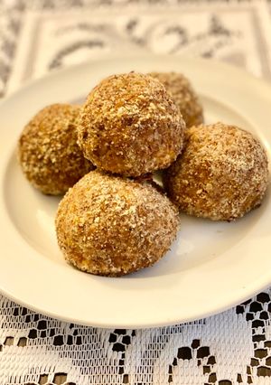 Foto resep Pumpkin bitterballen panggang. (Lowcarb/Keto)