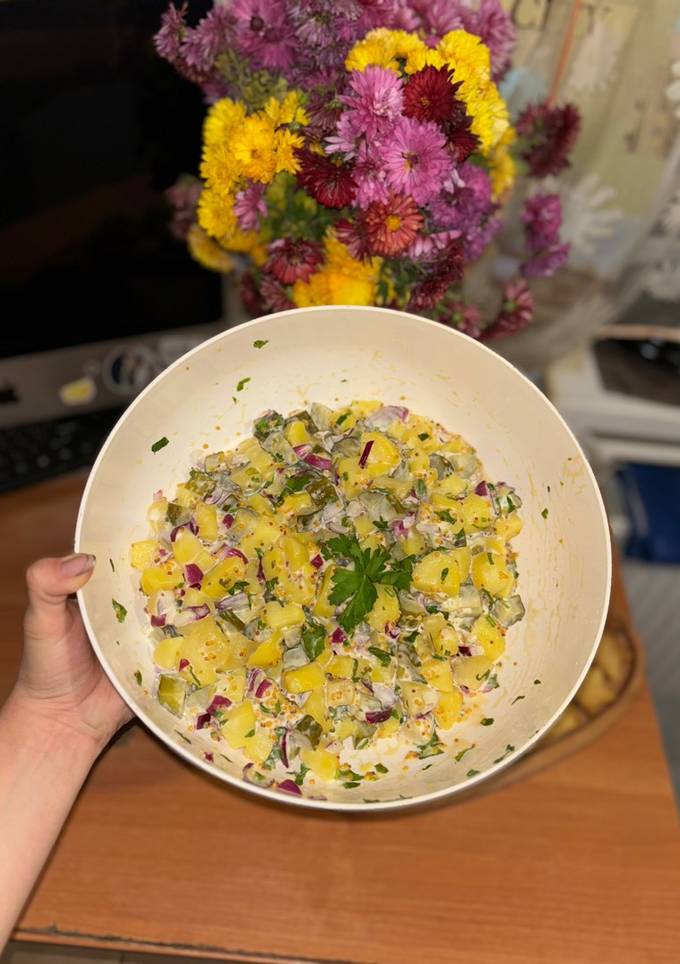 Німецький картопляний салат 🥔