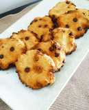 Μπισκότα soft cookies με δύο υλικά χωρίς αλεύρι και ζάχαρη