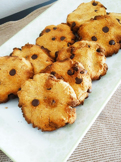 Φωτογραφία της συνταγής Μπισκότα soft cookies με δύο υλικά χωρίς αλεύρι και ζάχαρη