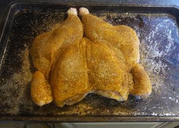 The New Way Make Recipe Spatchcock Chicken Rub Savory Delicious
